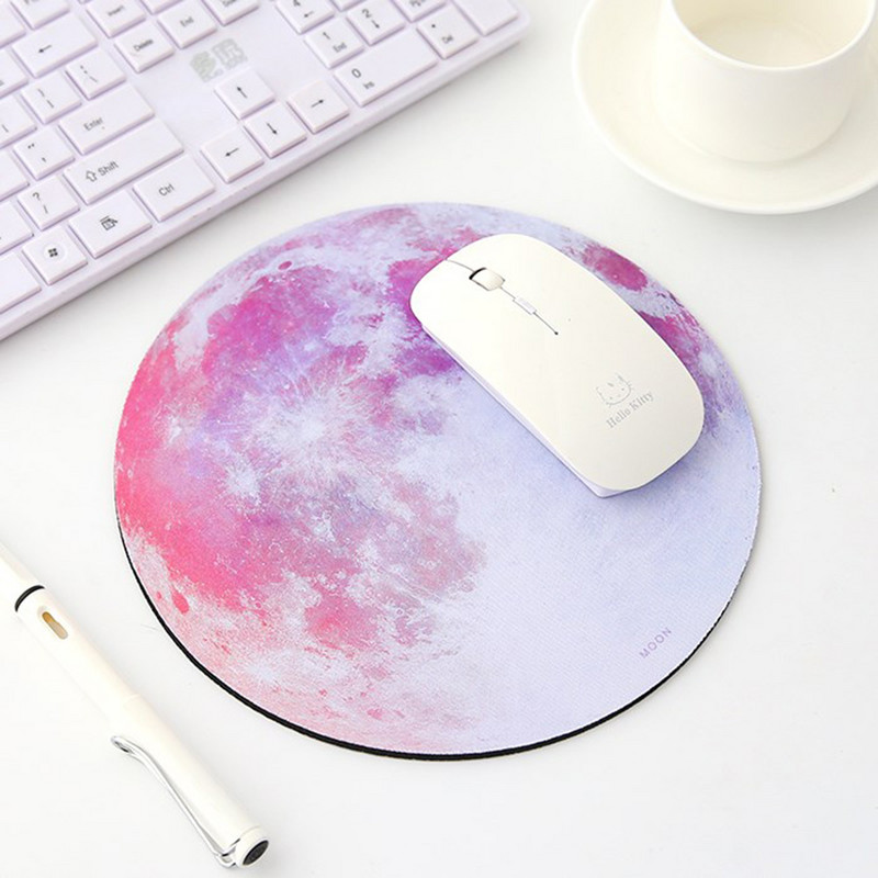 Creative Circular Planet Series Mouse Pad Protuklizna podloga za miša od prirodne gume Igra Office Anti Friction Jednostrana podloga za miša