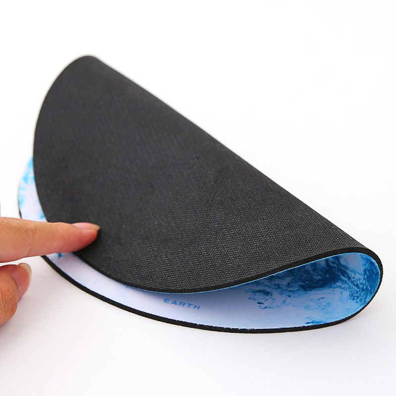 Creative Circular Planet Series Mouse Pad Protuklizna podloga za miša od prirodne gume Igra Office Anti Friction Jednostrana podloga za miša