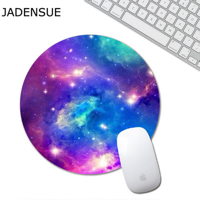 Slatka podloga za miš za prijenosno računalo Gaming Mouse Pad Okrugla gumena podloga za tipkovnicu uredskog računala Creative Kawaii Deskpad Podloge za stol promjera 20 cm