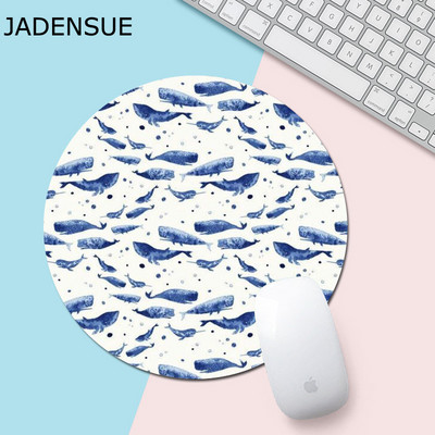 Slatka podloga za miš za prijenosno računalo Gaming Mouse Pad Okrugla gumena podloga za tipkovnicu uredskog računala Creative Kawaii Deskpad Podloge za stol promjera 20 cm