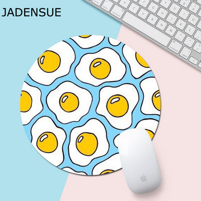 Slatka podloga za miš za prijenosno računalo Gaming Mouse Pad Okrugla gumena podloga za tipkovnicu uredskog računala Creative Kawaii Deskpad Podloge za stol promjera 20 cm