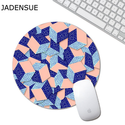 Slatka podloga za miš za prijenosno računalo Gaming Mouse Pad Okrugla gumena podloga za tipkovnicu uredskog računala Creative Kawaii Deskpad Podloge za stol promjera 20 cm
