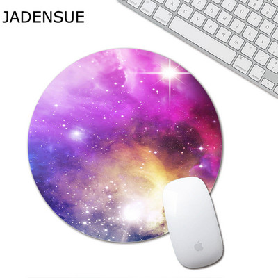 Slatka podloga za miš za prijenosno računalo Gaming Mouse Pad Okrugla gumena podloga za tipkovnicu uredskog računala Creative Kawaii Deskpad Podloge za stol promjera 20 cm
