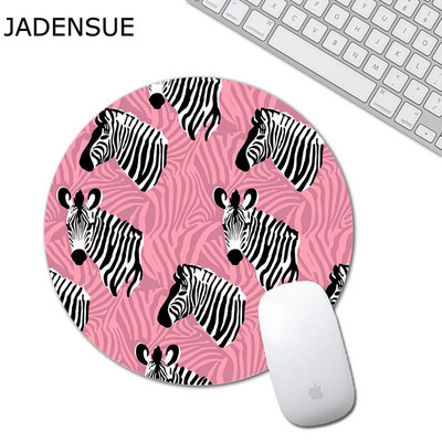 Slatka podloga za miš za prijenosno računalo Gaming Mouse Pad Okrugla gumena podloga za tipkovnicu uredskog računala Creative Kawaii Deskpad Podloge za stol promjera 20 cm