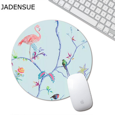 Slatka podloga za miš za prijenosno računalo Gaming Mouse Pad Okrugla gumena podloga za tipkovnicu uredskog računala Creative Kawaii Deskpad Podloge za stol promjera 20 cm