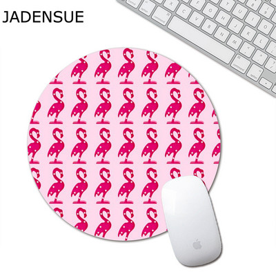 Slatka podloga za miš za prijenosno računalo Gaming Mouse Pad Okrugla gumena podloga za tipkovnicu uredskog računala Creative Kawaii Deskpad Podloge za stol promjera 20 cm
