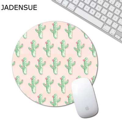 Slatka podloga za miš za prijenosno računalo Gaming Mouse Pad Okrugla gumena podloga za tipkovnicu uredskog računala Creative Kawaii Deskpad Podloge za stol promjera 20 cm