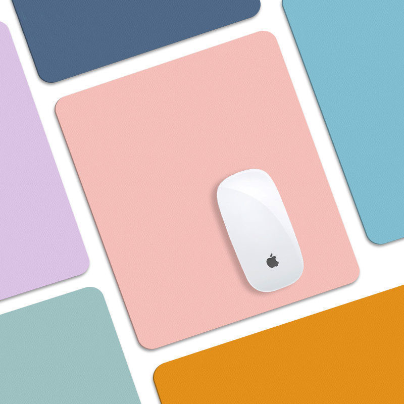 Deskpad Slatka podloga za stol Podloga za miš Mini vodootporna PU kožna podloga za miš za prijenosno računalo Tipkovnica Zaštita za stol Uredski materijal 21x25cm
