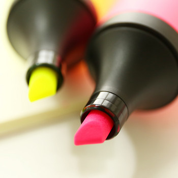 4бр. Stabilo Mini Highlighter паста за зъби Маркер Pen Fluorescent Smooth Emphasing Slant Канцеларски материали Офис Училищни пособия H6826
