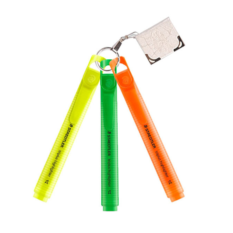 STAEDTLER 3654 Rainbow Triangle Marker Pen Highlighter Sunlight