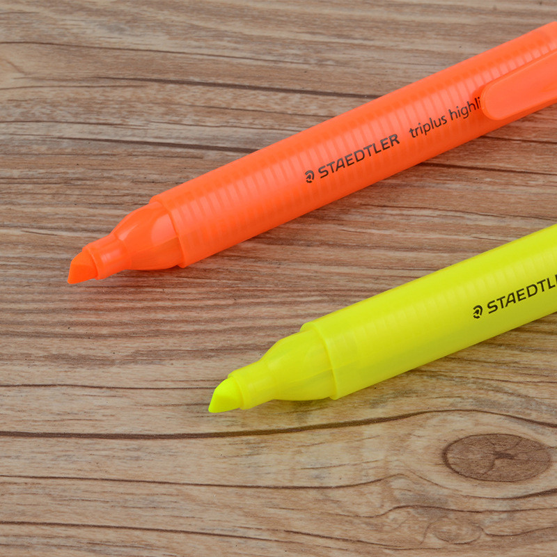 STAEDTLER 3654 Rainbow Triangle Marker Pen Highlighter Sunlight