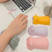 Armas ja mugav hiirepadi randmetugi kontori lauaarvuti tarvikud Dekompressioon randme käetugi Kawaii töölaua kaunistus