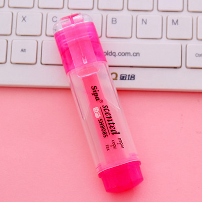 Fluorescenciniai paryškintuvai, rašikliai, saldainių spalvos, kvapnūs paryškintuvai Didelės talpos mokykliniai reikmenys japoniškos raštinės reikmenys