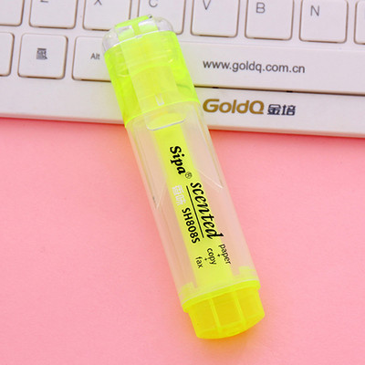 Fluorescenciniai paryškintuvai, rašikliai, saldainių spalvos, kvapnūs paryškintuvai Didelės talpos mokykliniai reikmenys japoniškos raštinės reikmenys