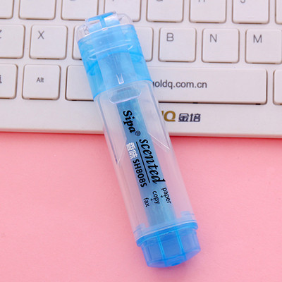 Fluorescenciniai paryškintuvai, rašikliai, saldainių spalvos, kvapnūs paryškintuvai Didelės talpos mokykliniai reikmenys japoniškos raštinės reikmenys