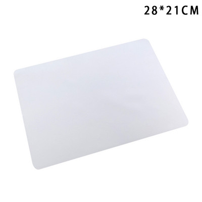 Suur kontoriarvuti lauamatt kaasaegne lauaklaviatuur hiirematt Pehme silikoon sülearvuti padi lauamatt Mänguri hiirepadi matt 28x21cm