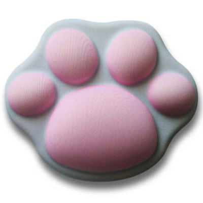 3D mačja šapa Podloga za miša Kawaii naslon za ruke Jastuk za ruke Udobna neklizajuća podrška za zapešće Korejski pribor za kućni ured