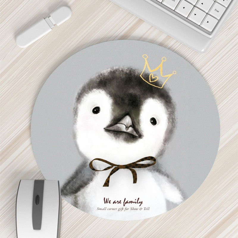 20x20 cm pelės kilimėlis Mažos mergaitės animacinis filmas Mielas animacinis filmukas Kūrybiška apyrankė, pastorinta kompiuterio stalo kilimėlis žaidimų stalas Kawaii pelės kilimėlis