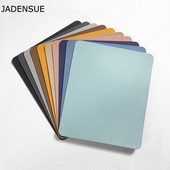 Сладка подложка за мишка PU кожена плътен цвят Опростени подложки за бюро Водоустойчив офис лаптоп Подложка за мишка Компютърна подложка за игри