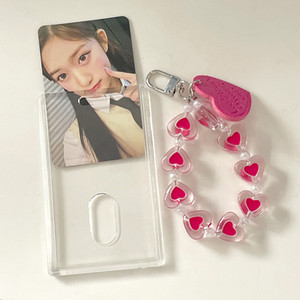 MINKYS New Arrival Kawaii 3 ιντσών Θήκη φωτογραφικής κάρτας Kpop Πιστωτική κάρτα ταυτότητας Τραπεζικής κάρτας Οθόνη Προστατευτική θήκη κάρτας λεωφορείου Κρεμαστό