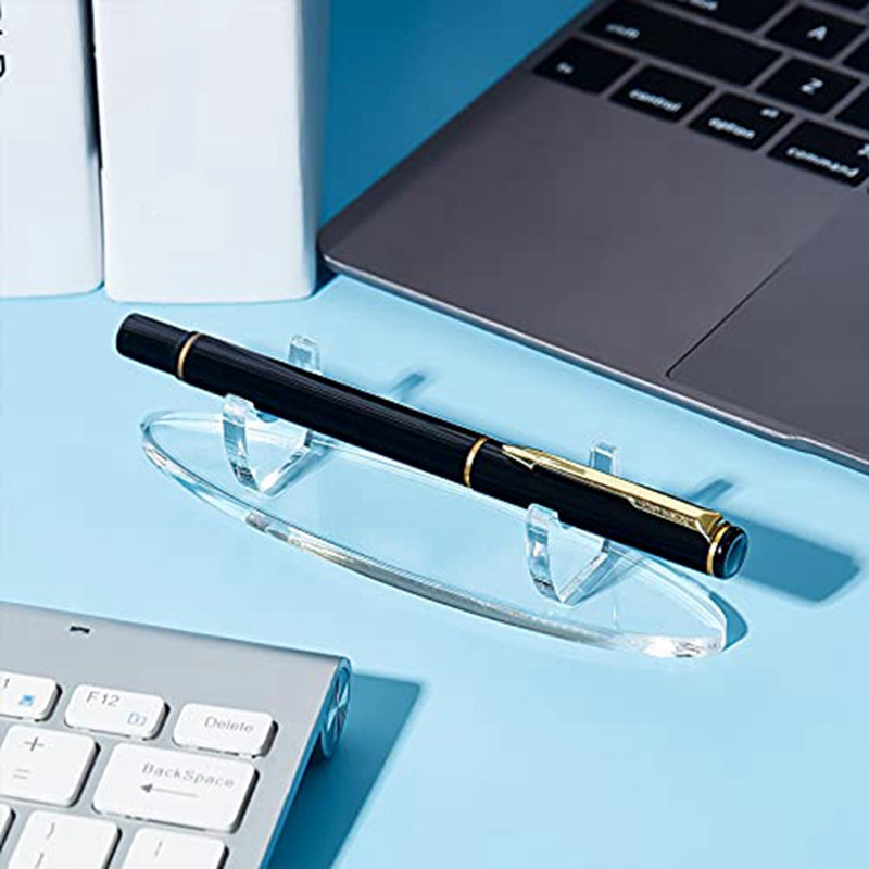 2 gabalu akrila pildspalvu turētāja displeja statīvs zīmuļu displeja turētājs strūklakas pildspalvas lodīšu pildspalvas displeja statīvs