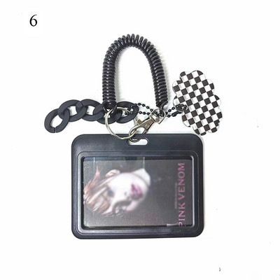 Kpop 3 ιντσών Ακρυλικό Διαφανές Θήκη για Φωτογραφική Κάρτα Κορεάτικη θήκη για κάρτες ειδώλων Χαριτωμένη τσάντα κινουμένων σχεδίων Σχολική γραφική ύλη