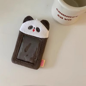 Kawaii Cartoon Animal Series Meki pliš 3 inča Kpop Držač fotokartice Držač fotokartice Torba Privjesak Školski pribor