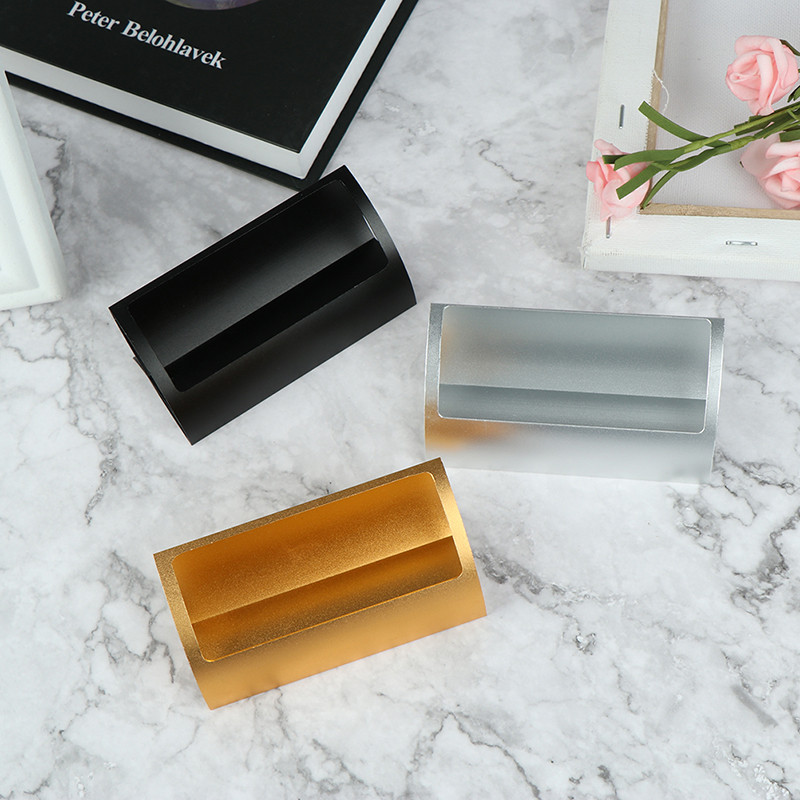 1PC Kreativni metalni držači kartica Napomena za uredski stolni zaslon Poslovni držači Stolni dodaci Stalak Stezaljka Memo Držač kopče