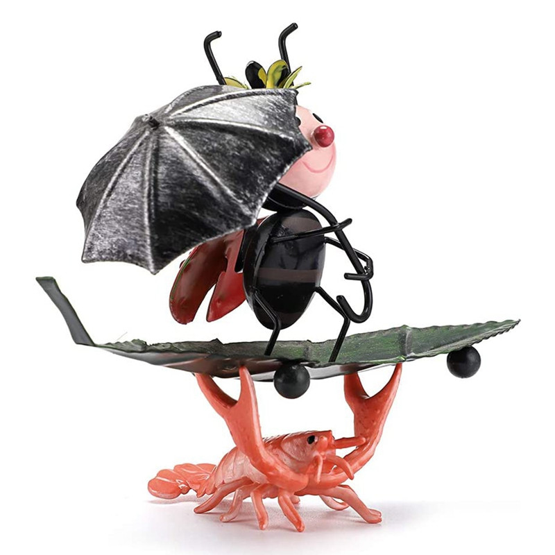 Naujas japoniškas kūrybingas, mielas krabų rašiklio laikiklis, svorio kilnojamasis krabų rašiklio laikiklis, laikymo lentynos dovanų raštinės reikmenys