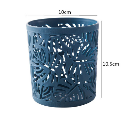 Креативен шестоъгълен дизайн Държач за химикалка Химикалка с голям капацитет Гърне за молив Четка Контейнер за съхранение Кутия Пластмасов органайзер за канцеларски материали