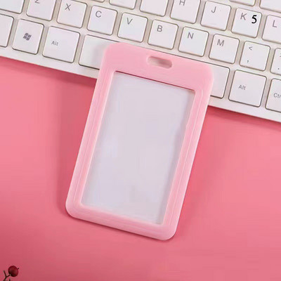 INS Milk Blue fotokaardihoidja Krediit-ID Pangakaardi fotode hoidik Idol postkaardikaardi kaitseümbris ripatsiga