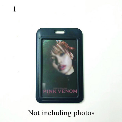 INS Milk Blue fotokaardihoidja Krediit-ID Pangakaardi fotode hoidik Idol postkaardikaardi kaitseümbris ripatsiga
