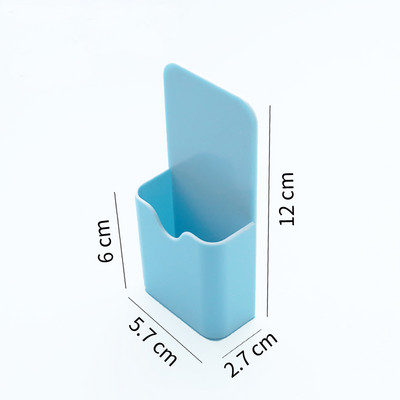 Цветен настолен държач за писалка Магнитна бяла дъска Писалка за маркиране Кутия за съхранение Офис Училищна пластмасова кутия Настолна писалка Молив Органайзер Химикалка