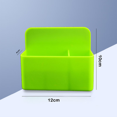 Цветен настолен държач за писалка Магнитна бяла дъска Писалка за маркиране Кутия за съхранение Офис Училищна пластмасова кутия Настолна писалка Молив Органайзер Химикалка