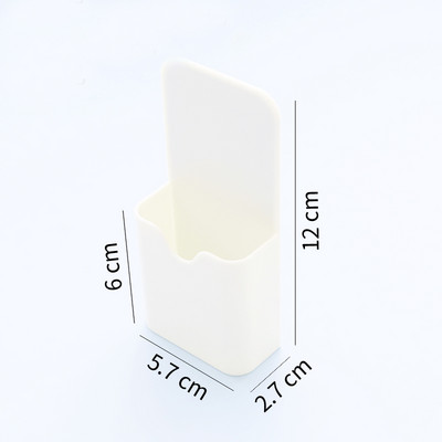 Цветен настолен държач за писалка Магнитна бяла дъска Писалка за маркиране Кутия за съхранение Офис Училищна пластмасова кутия Настолна писалка Молив Органайзер Химикалка