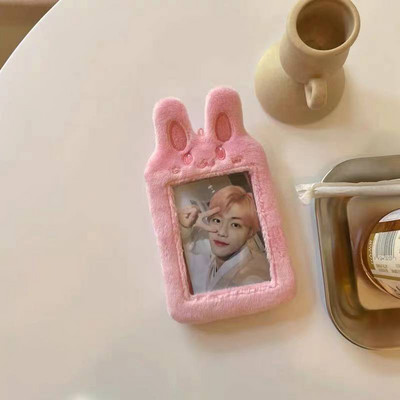 Kawaii Bear Plišani držač za fotokarticu Kreditna osobna iskaznica Bankovna kartica Privjesci za ključeve Autobusna kartica Zaštitna torbica Navlake za fotografije Pribor