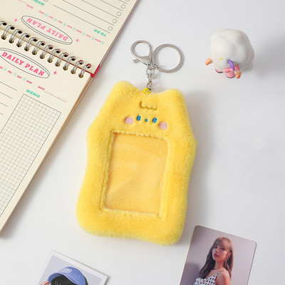 Kawaii Bear Plišani držač za fotokarticu Kreditna osobna iskaznica Bankovna kartica Privjesci za ključeve Autobusna kartica Zaštitna torbica Navlake za fotografije Pribor