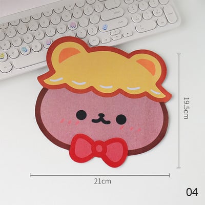 Podloga za miš Kawaii slatki medo, zec, podloga za miš, podloga za stol, podloga za podmetače za šalice, crtani vodootporni uredski dekor za dječake