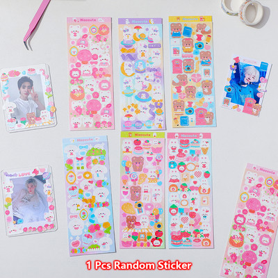 Kutija za pohranu fotografija od 3 inča, prozirne naljepnice, korejski idol, držač kartice, organizator za pohranu na stolu, kutija za klasifikaciju, pisac