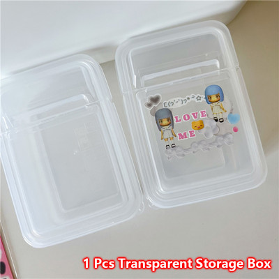 Kutija za pohranu fotografija od 3 inča, prozirne naljepnice, korejski idol, držač kartice, organizator za pohranu na stolu, kutija za klasifikaciju, pisac