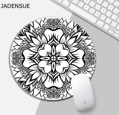 Okrugla podloga za miš Deskpad Uredski dodaci Podloga za miš Mandala cvijet Laptop Mouse Podloga Računalna tipkovnica Podloga za stol Podloge