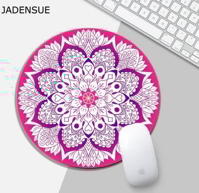 Okrugla podloga za miš Deskpad Uredski dodaci Podloga za miš Mandala cvijet Laptop Mouse Podloga Računalna tipkovnica Podloga za stol Podloge