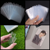 3 ιντσών Cards Protector Sleeves Kpop Photocards Protector Magic Επιτραπέζιο παιχνίδι Θήκη Tarot Three Kingdoms Poker Cards Protector Case