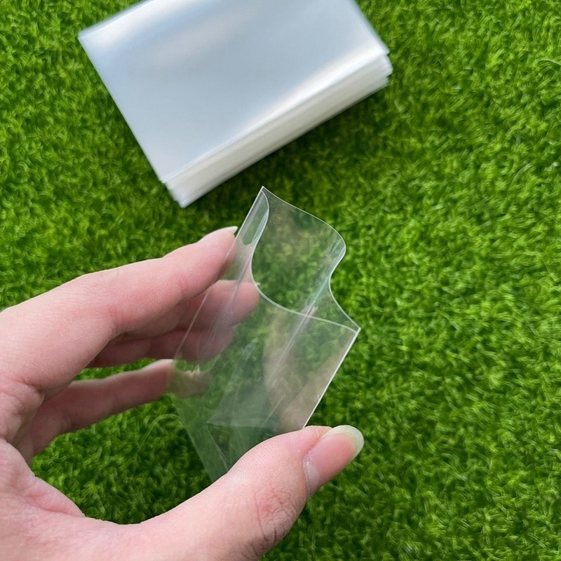 3 colių kortelių apsauginės rankovės Kpop fotokortelių apsauginės magijos stalo žaidimo taro dėklas Three Kingdoms pokerio kortelių apsauginis dėklas