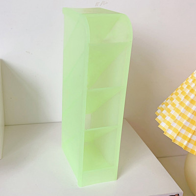 Kawaii Macaroon držač za olovke u boji 4 pojasa Stolni organizator Veliki stol Kozmetika Kutija za pohranu olovaka Uredska školska dopisnica