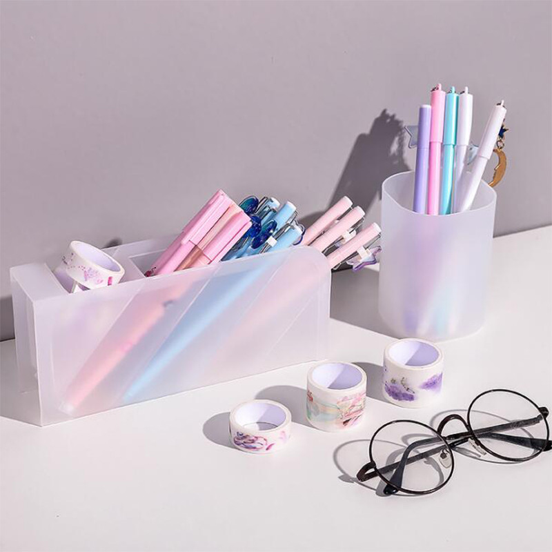 Sharkbang stolni držač za olovku, olovka, kutija za pohranu šminke, Kawaii, stolni organizator, stalak, torbica, uredski materijal za školu