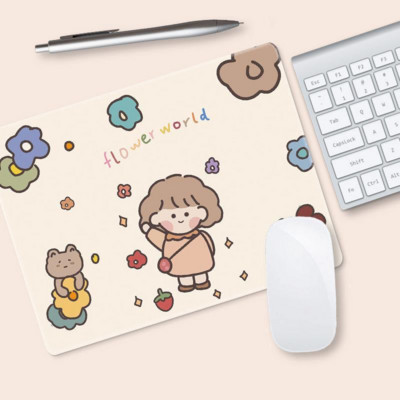Podložky na písací stôl, roztomilá podložka pod myš, podložka pod myš na notebook, kawaii podložka pod myš, kancelárske príslušenstvo, podložka pod myš 22x18cm