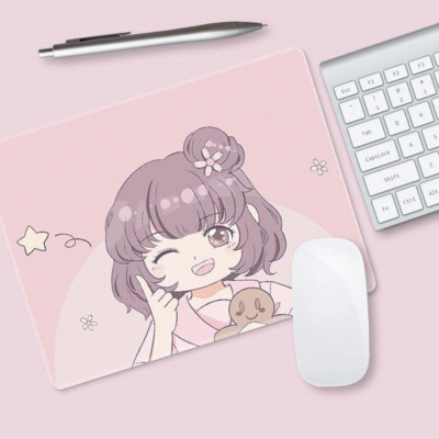 Podložky na písací stôl, roztomilá podložka pod myš, podložka pod myš na notebook, kawaii podložka pod myš, kancelárske príslušenstvo, podložka pod myš 22x18cm