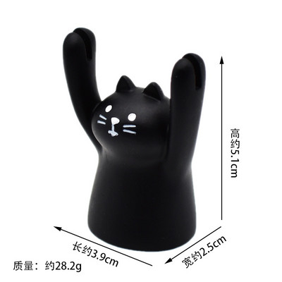 Drăguț porc de desene animate panda pisică în formă de broaște suport foto Suport pentru card Memo Clip Suport pentru notițe pentru mesaje birou, școală, acasă, birou, decorațiuni