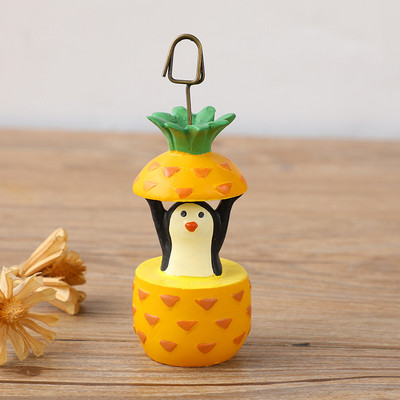 Drăguț porc de desene animate panda pisică în formă de broaște suport foto Suport pentru card Memo Clip Suport pentru notițe pentru mesaje birou, școală, acasă, birou, decorațiuni